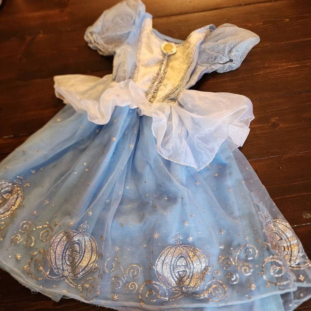 Disney Cinderella Pullon Dress Up Costume Size 4